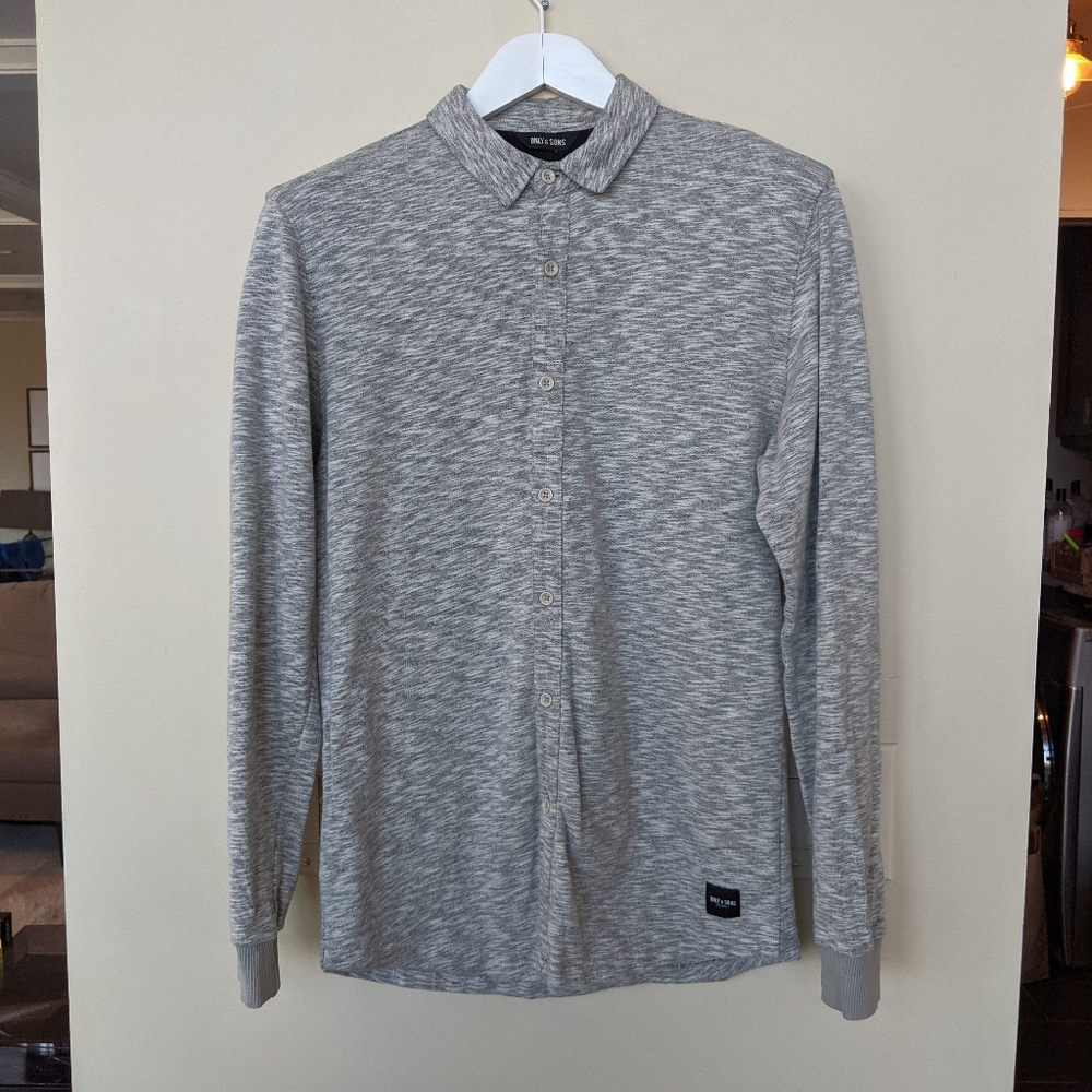 Only & Sons Button Down Shirt - L
